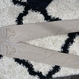 Hollister size 0 Regular khaki jeggings